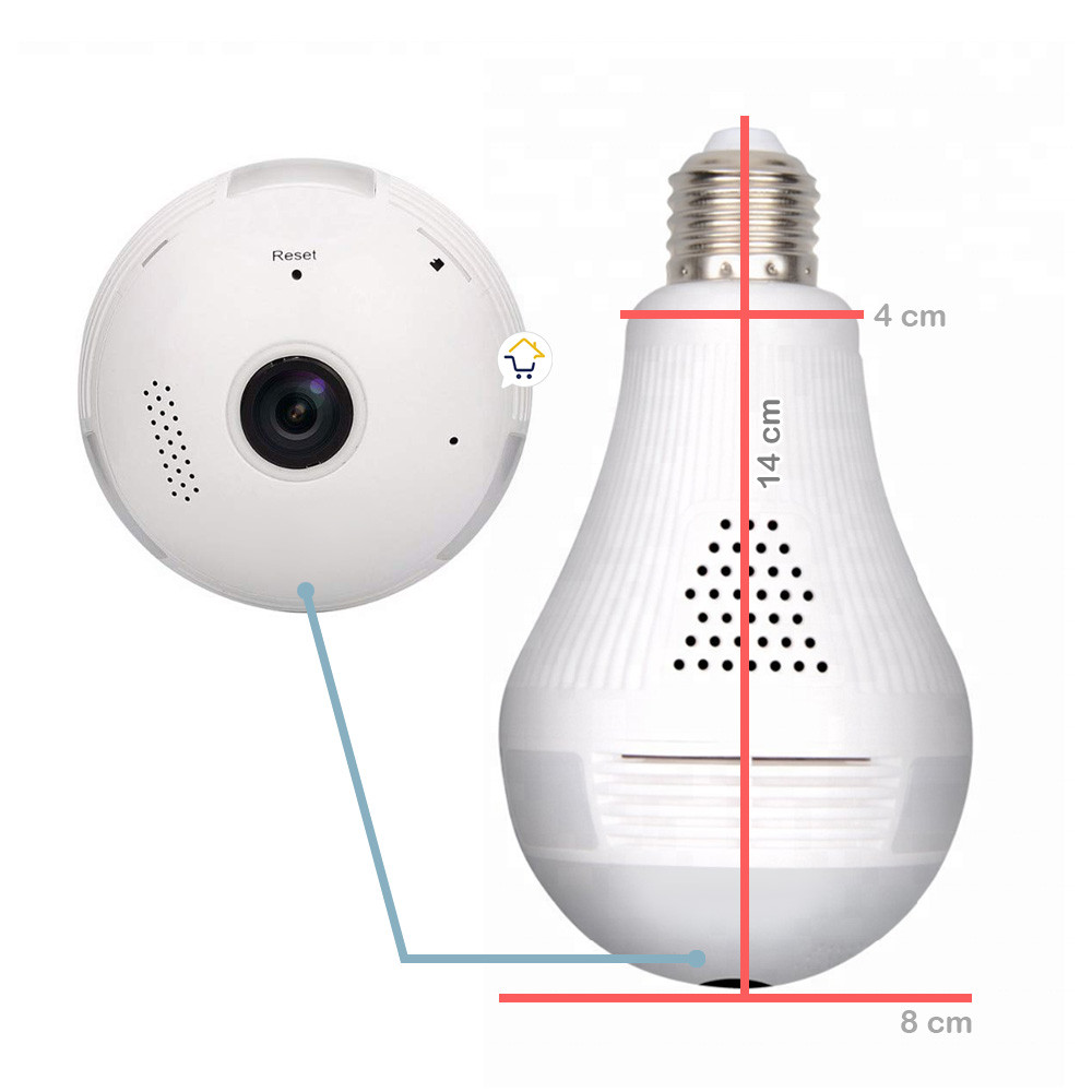 Miniatura 2 de Camara Seguridad Panoramica Wifi B13lV2